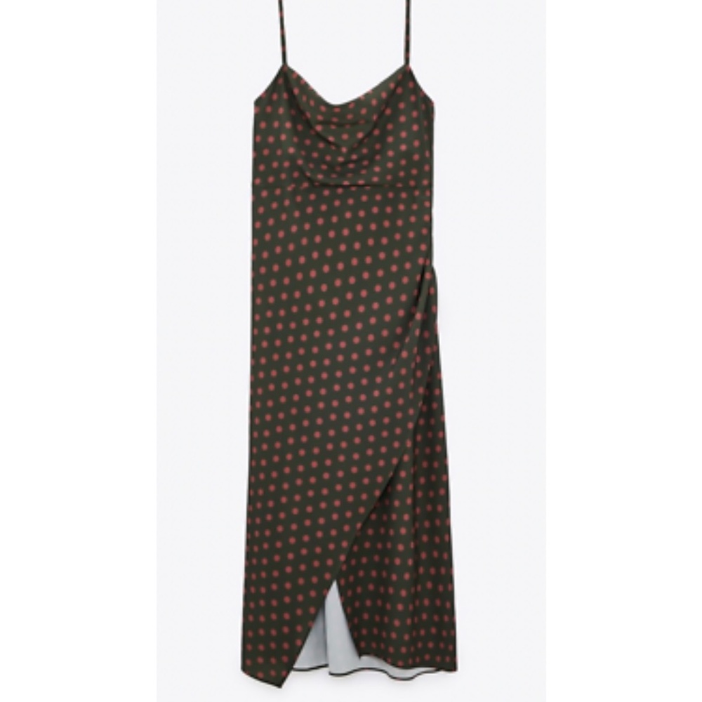 Polka Dot Slip Dress